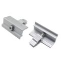 PV module end clamp