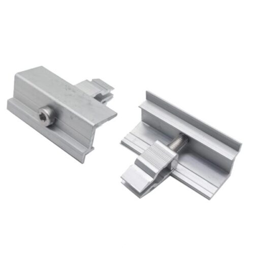 PV module end clamp