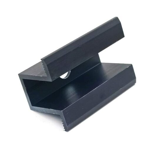 black solar panel mid clamp